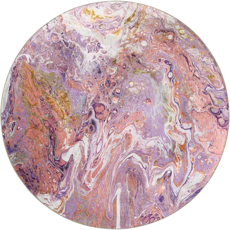 Kikiamo Primrose 8\' x 8\' Round Rug