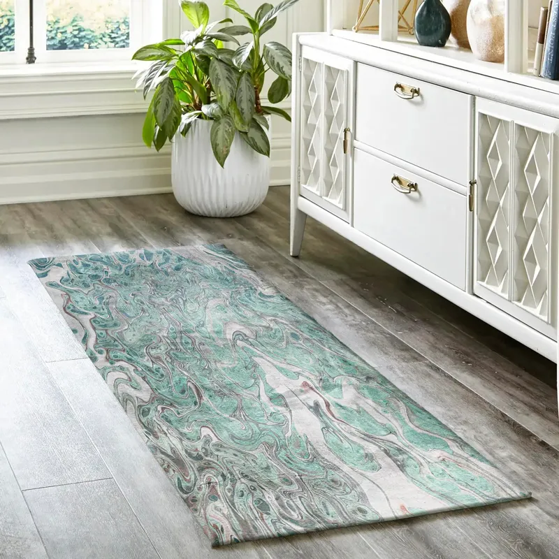 Kikiamo Seaside 2\'3\" x 7\'6\" Runner Rug