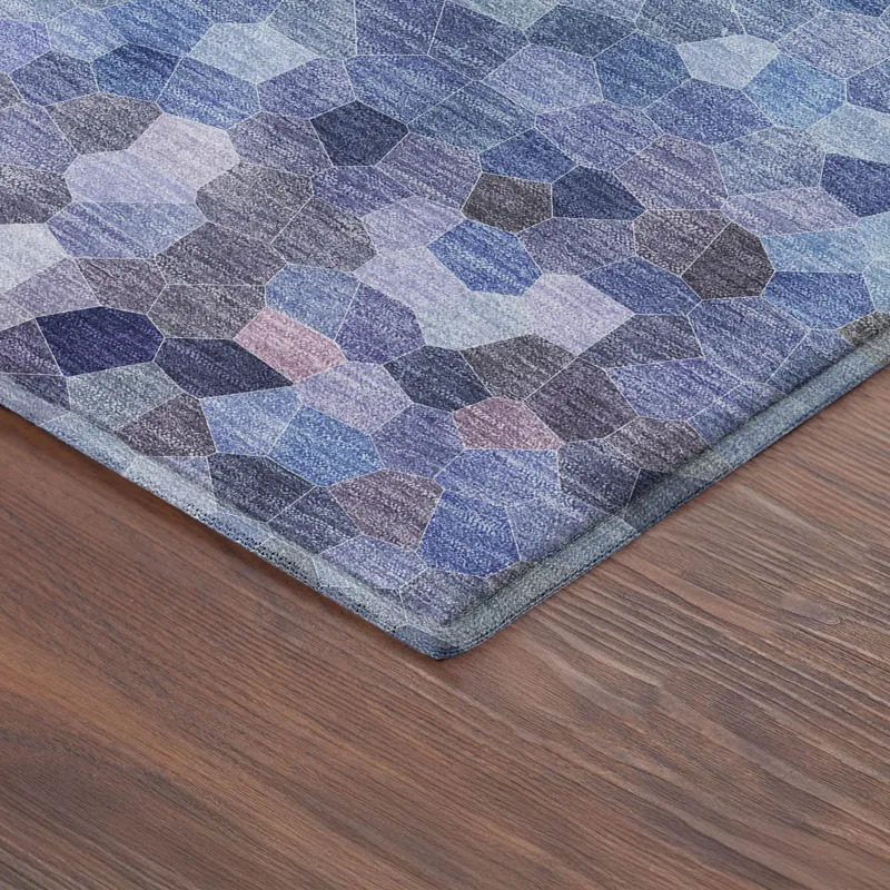 Luxury Washable Indoor/Outdoor Kaleidoscope Baltic 8\' x 10\' Rug