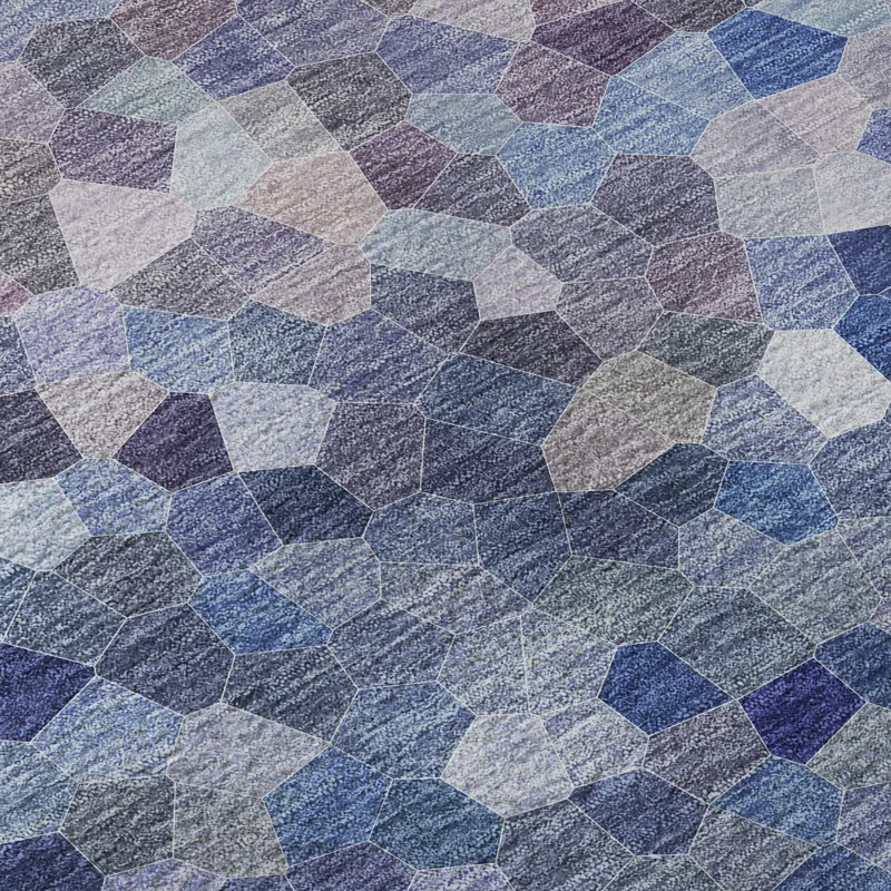 Luxury Washable Indoor/Outdoor Kaleidoscope Baltic 8\' x 10\' Rug