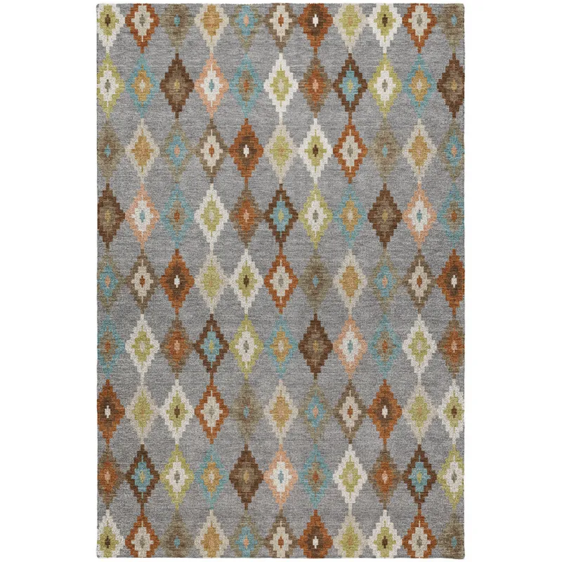 Luxury Washable Kenner Gray 8\' x 10\' Rug