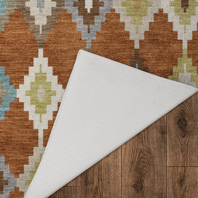 Luxury Washable Kenner Paprika 8\' x 10\' Rug