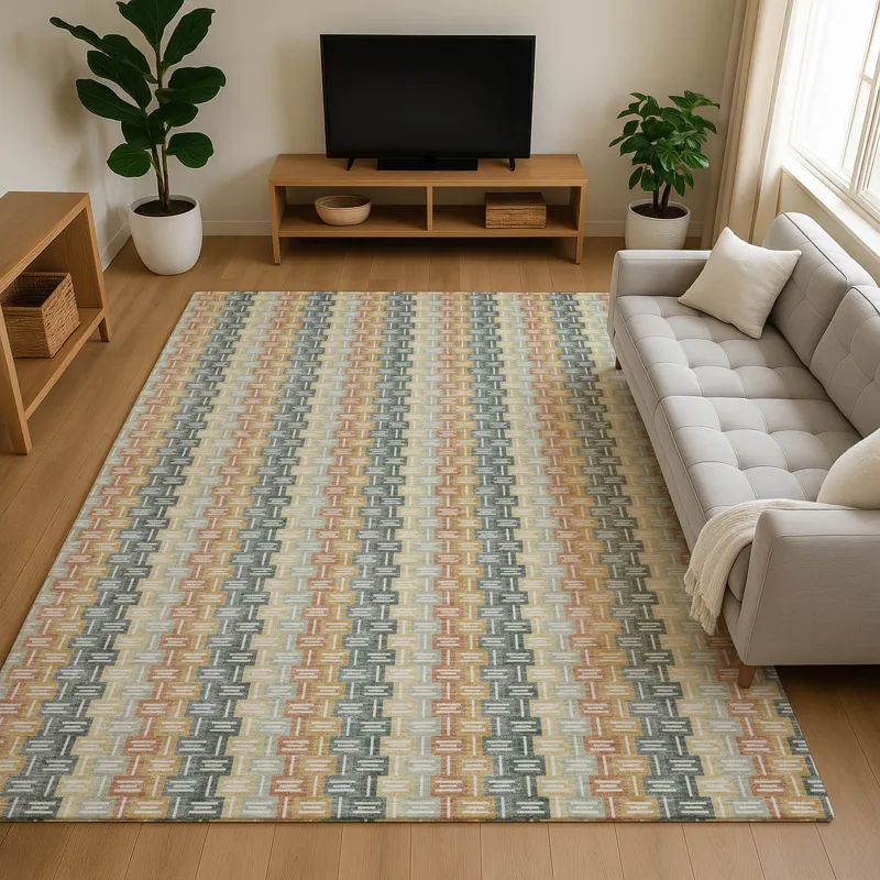 Luxury Washable Kenner Basil 3\' x 5\' Rug