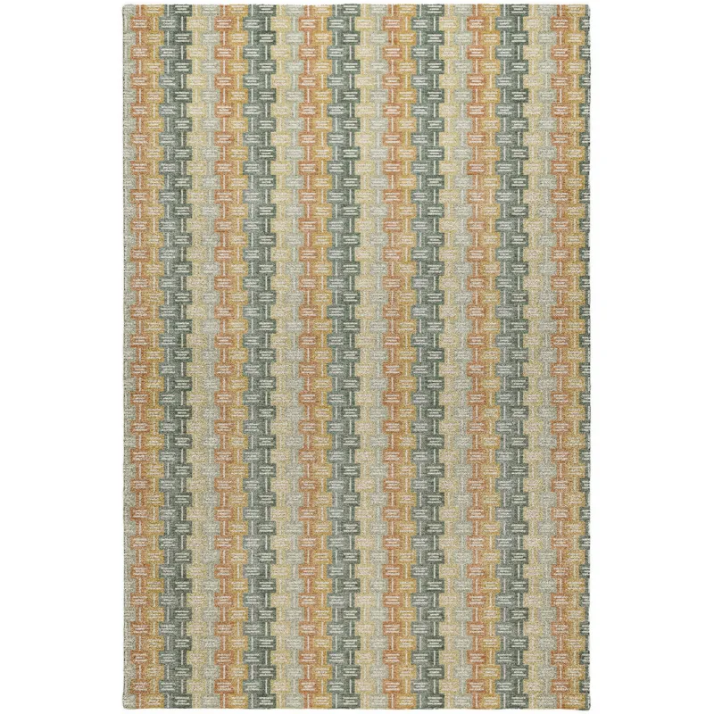 Luxury Washable Kenner Basil 3\' x 5\' Rug
