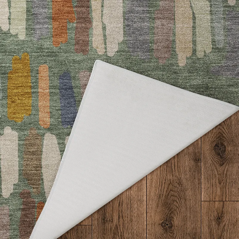 Luxury Washable Kenner Basil 1\'8\" x 2\'6\" Rug