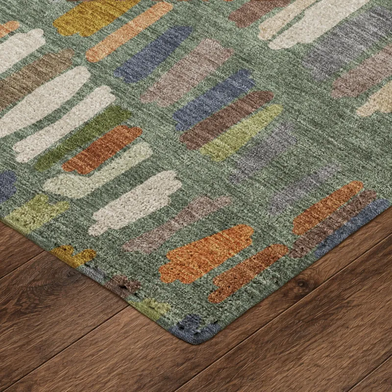 Luxury Washable Kenner Basil 1\'8\" x 2\'6\" Rug