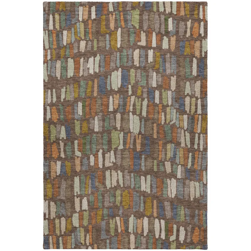 Luxury Washable Kenner Chocolate 5\' x 7\'6\" Rug