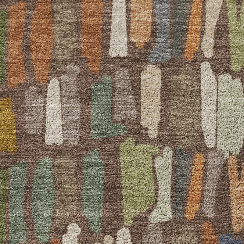 Luxury Washable Kenner Chocolate 5\' x 7\'6\" Rug