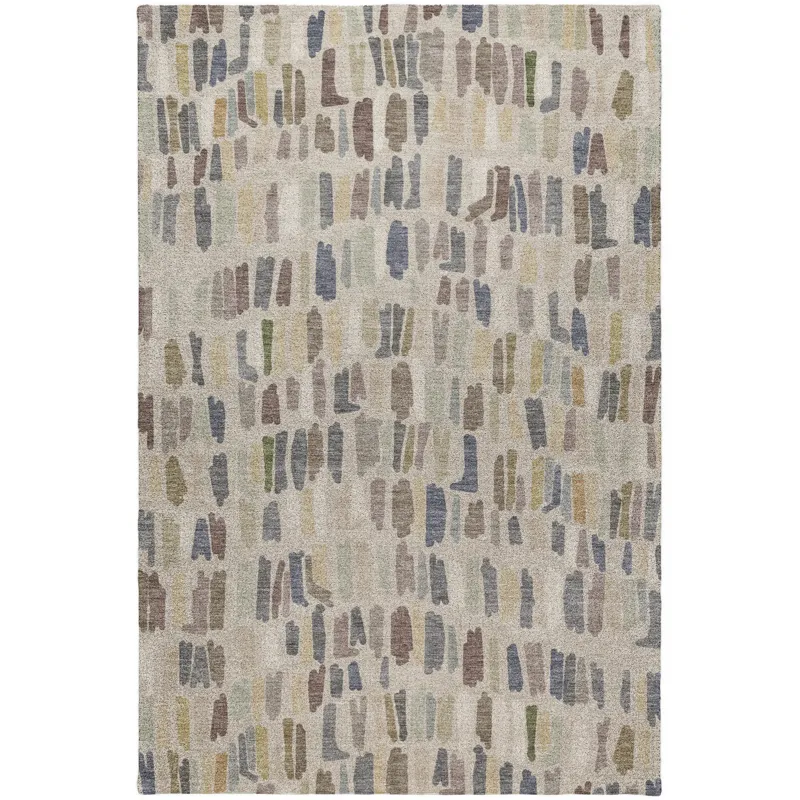 Luxury Washable Kenner Linen 6\'6\" x 9\'6\" Rug