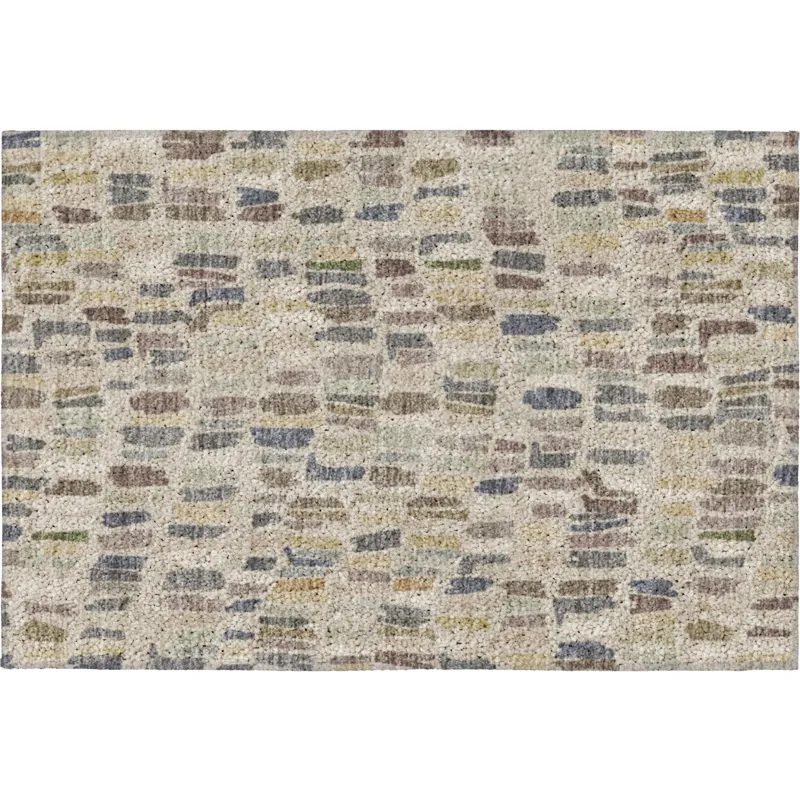 Luxury Washable Kenner Linen 1\'8\" x 2\'6\" Rug