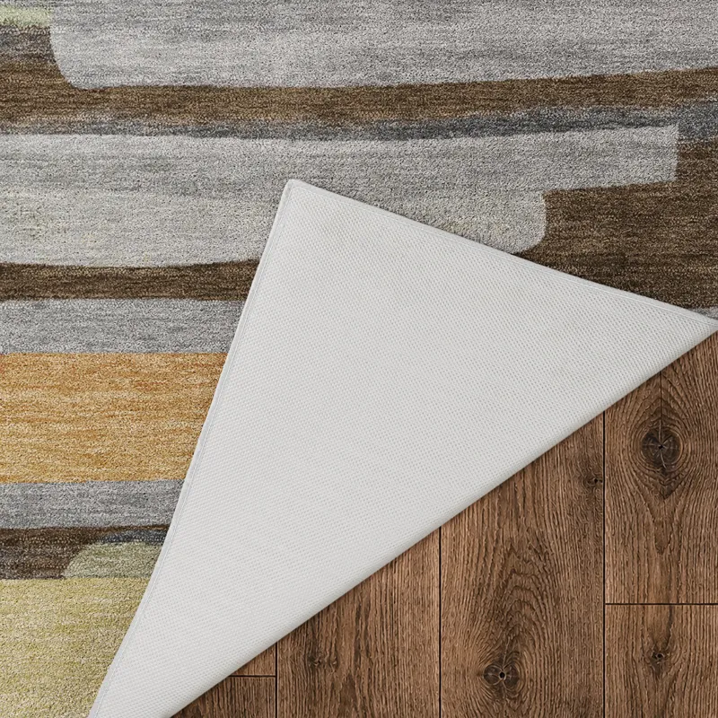 Luxury Washable Kenner Chocolate 3\' x 5\' Rug