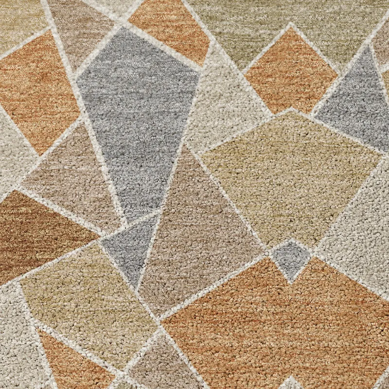 Luxury Washable Kenner Copper 5\' x 7\'6\" Rug