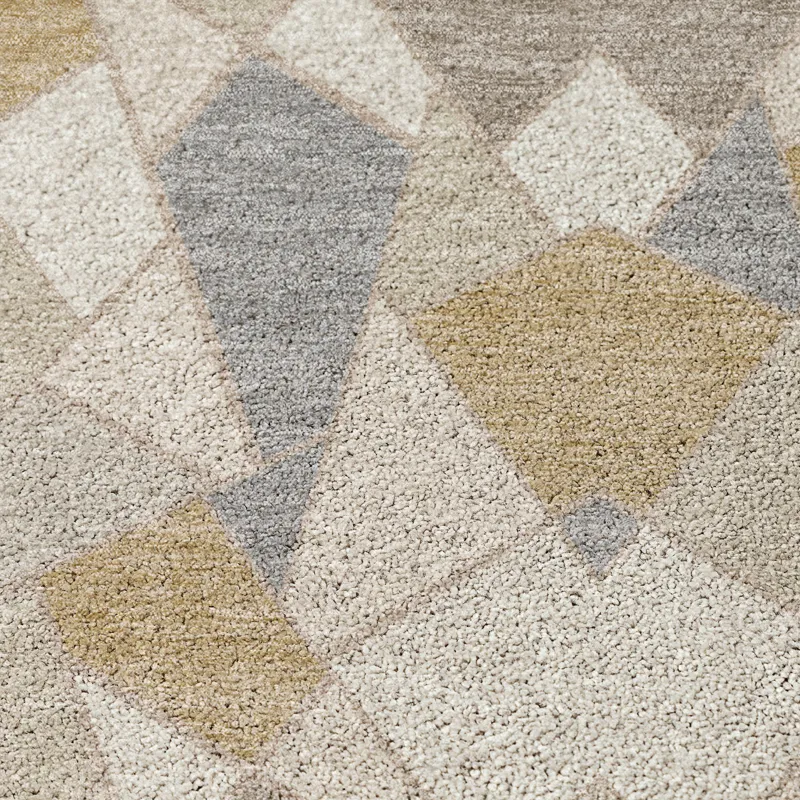 Luxury Washable Kenner Ivory 9\' x 12\' Rug