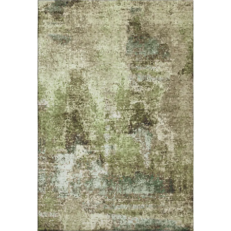 Luxury Washable Lumara Aloe 5\' x 7\'6\" Rug