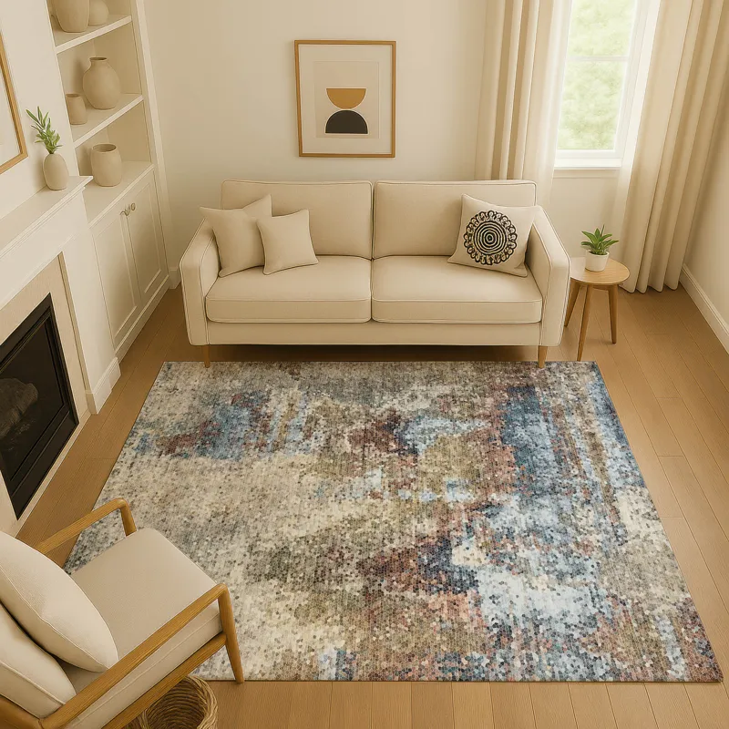 Luxury Washable Lumara Putty 8\' x 10\' Rug