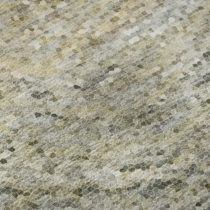 Luxury Washable Lumara Granite 8\' x 8\' Round Rug