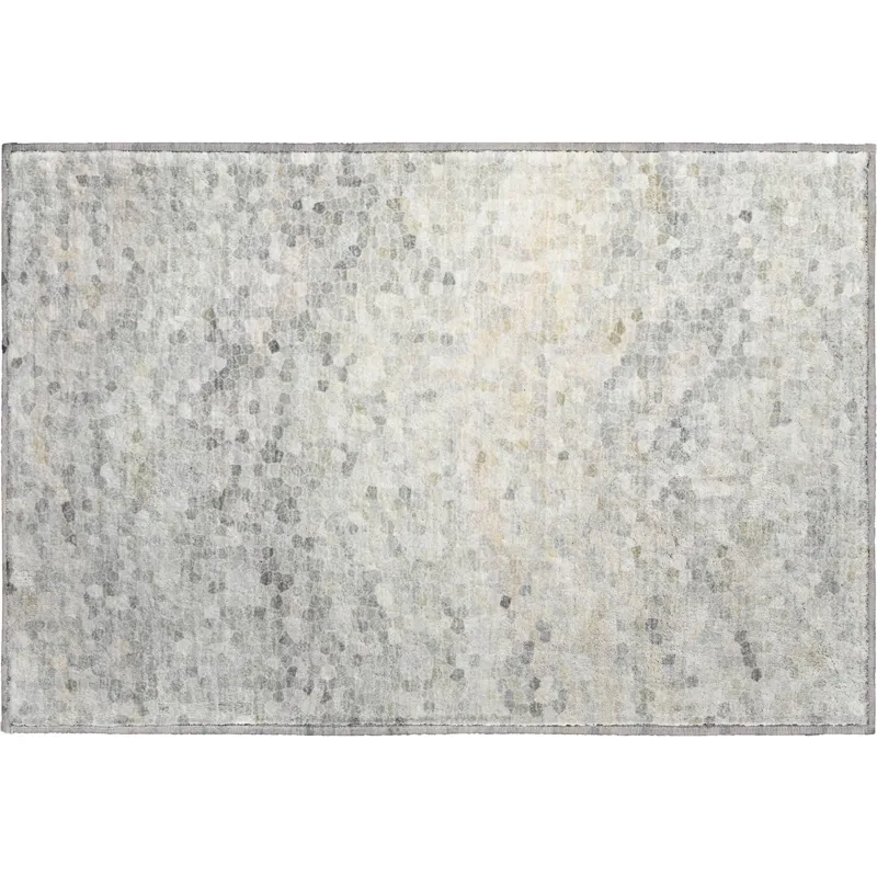 Luxury Washable Lumara Linen 1\'8\" x 2\'6\" Rug