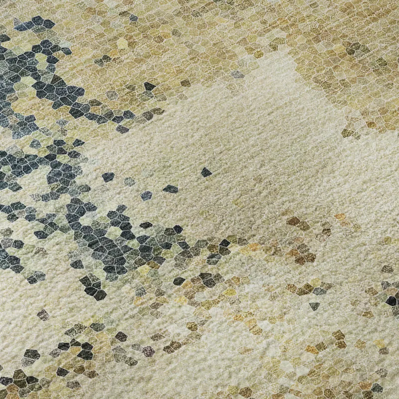 Luxury Washable Lumara Multi 8\' x 8\' Round Rug
