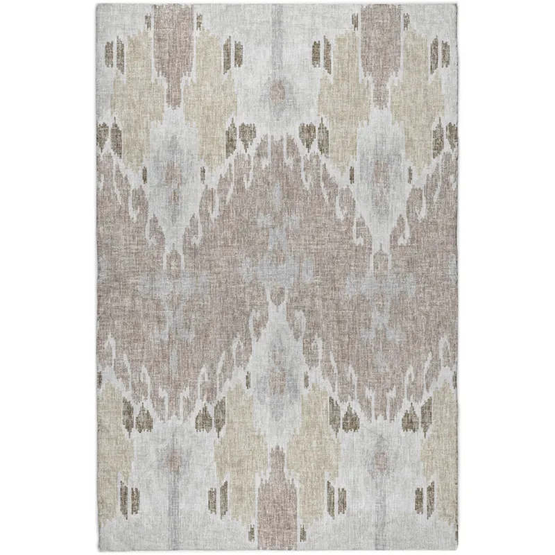 Luxury Washable Lorenzo Ivory 10\' x 14\' Rug