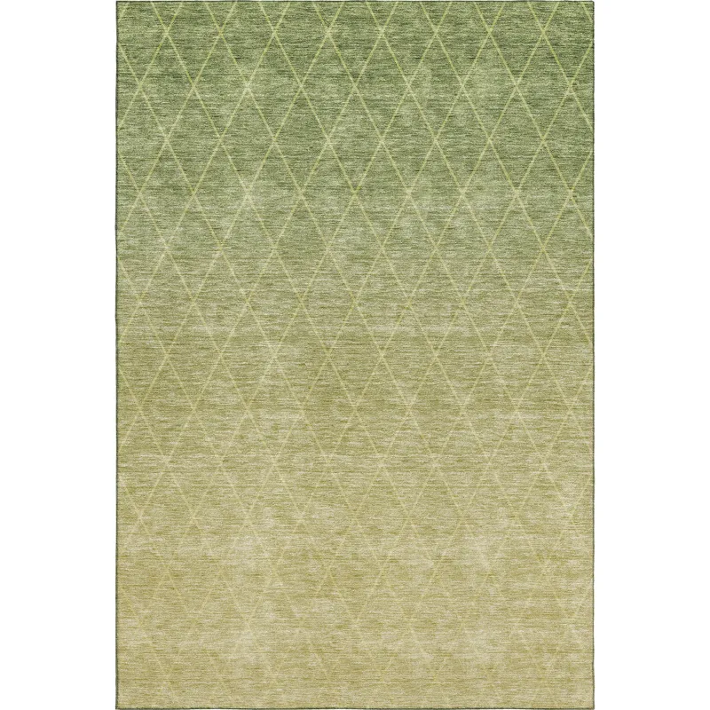 Luxury Washable Lazio Aloe 5\' x 7\'6\" Rug