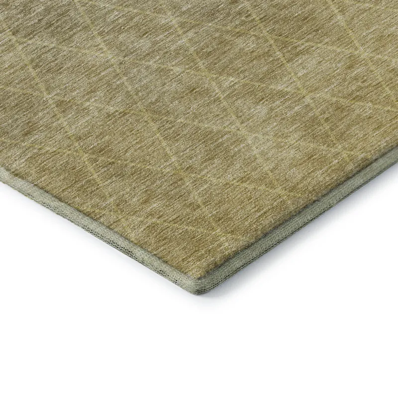 Luxury Washable Lazio Gold 9\' x 12\' Rug