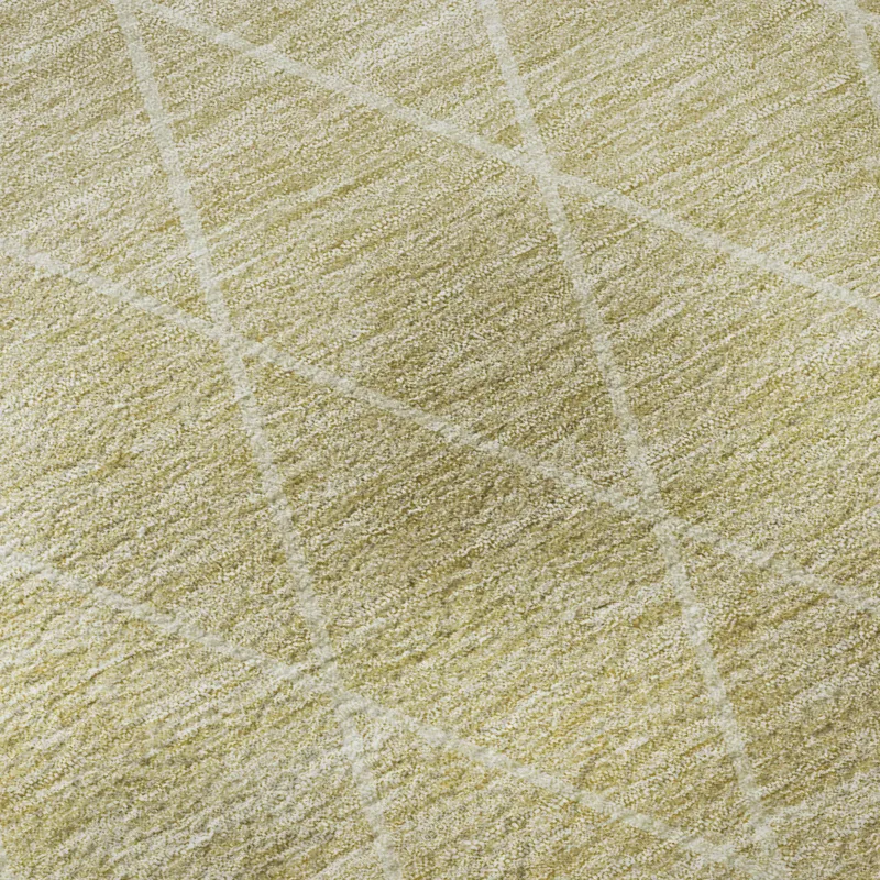 Luxury Washable Lazio Wheat 2\'6\" x 3\'10\" Rug