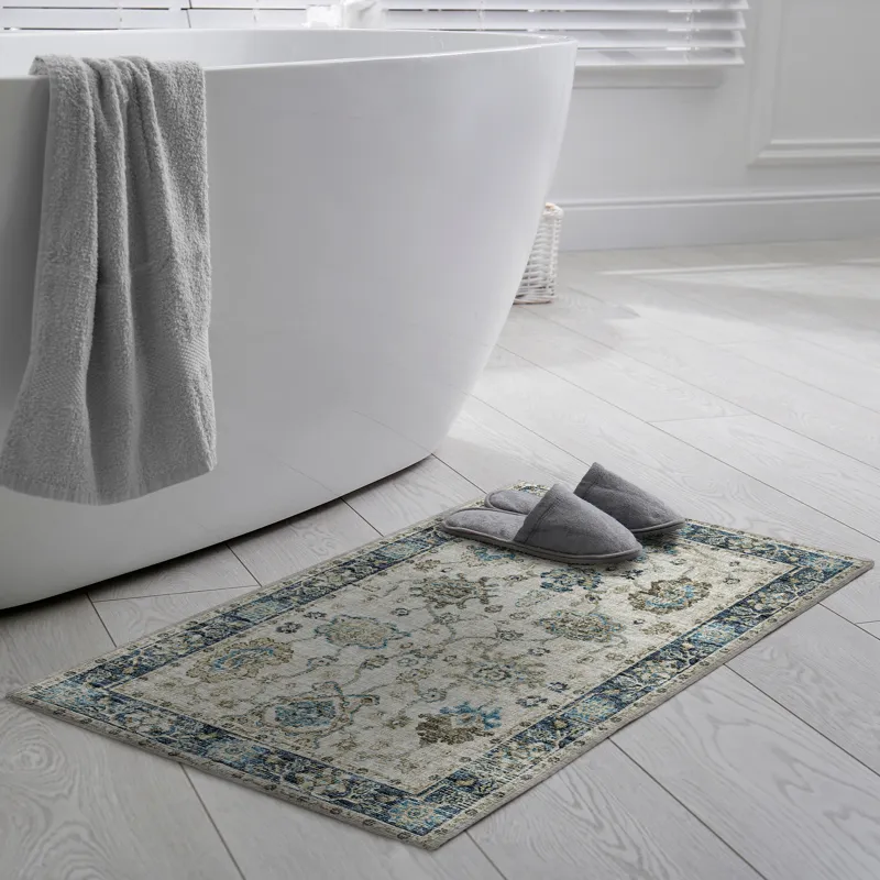 Indoor/Outdoor Marbella Flax Washable 1\'8\" x 2\'6\" Rug