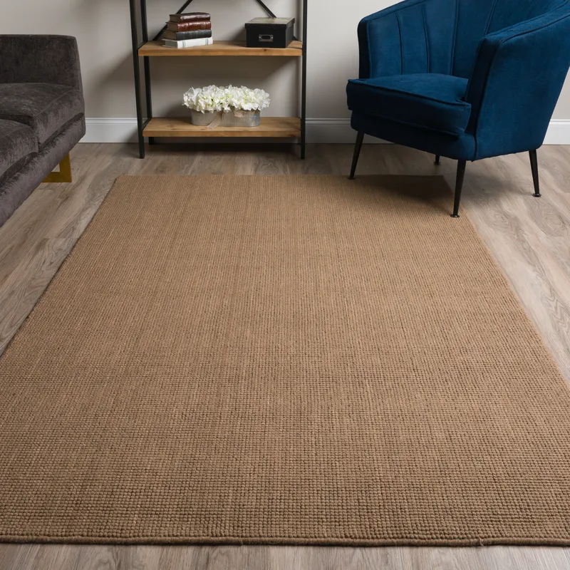 Monaco Sisal Fudge 2\'3\" x 7\'6\" Runner Rug