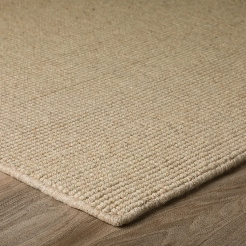 Monaco Sisal Oatmeal 2\'3\" x 7\'6\" Runner Rug