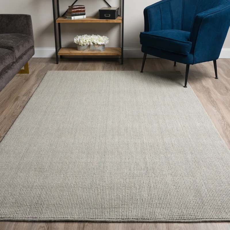 Monaco Sisal Silver 2\'3\" x 7\'6\" Runner Rug