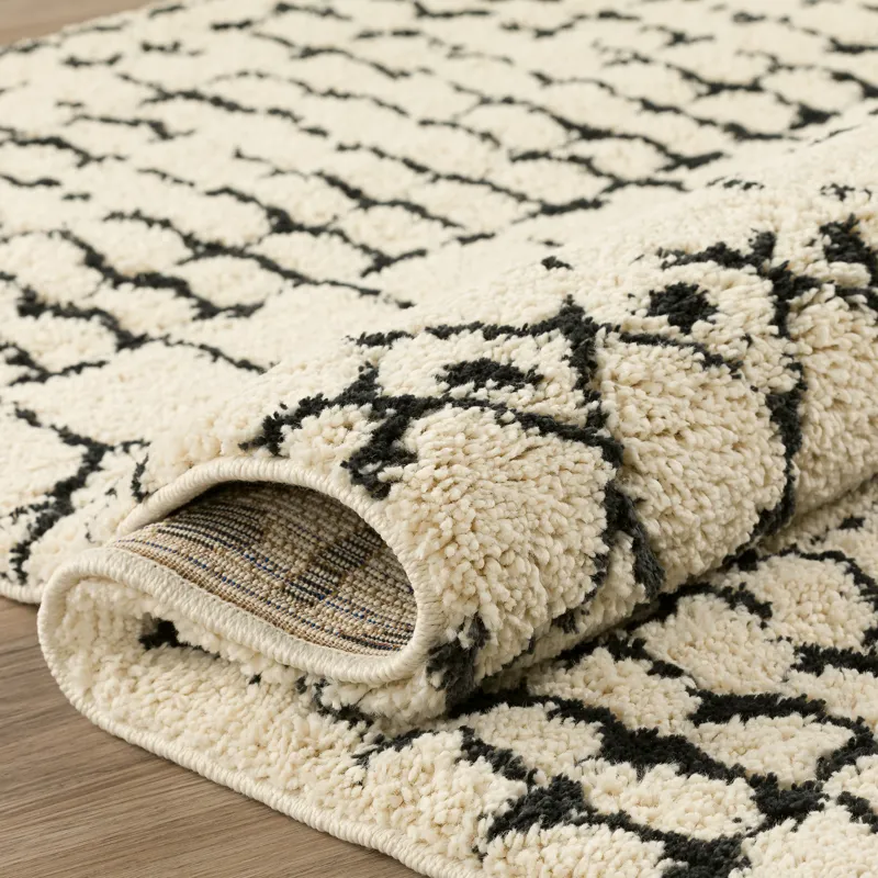 Marquee Ivory/Midnight 5\'1\" x 7\'5\" Rug