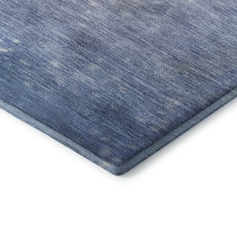 Luxury Washable Indoor/Outdoor Merry & Bright Twilight 9\' x 12\' Rug
