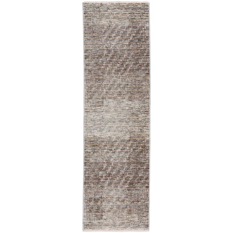 Neola Grey 2\'3\" x 7\'10\" Runner Rug