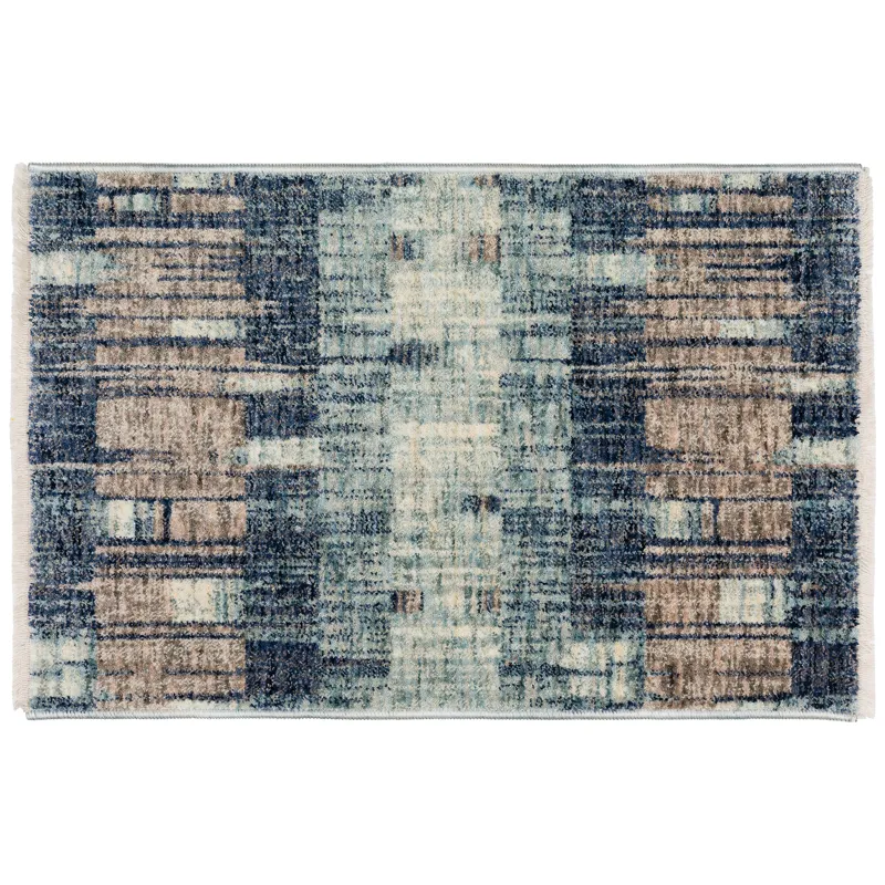 Neola Navy 1\'8\" x 2\'6\" Rug