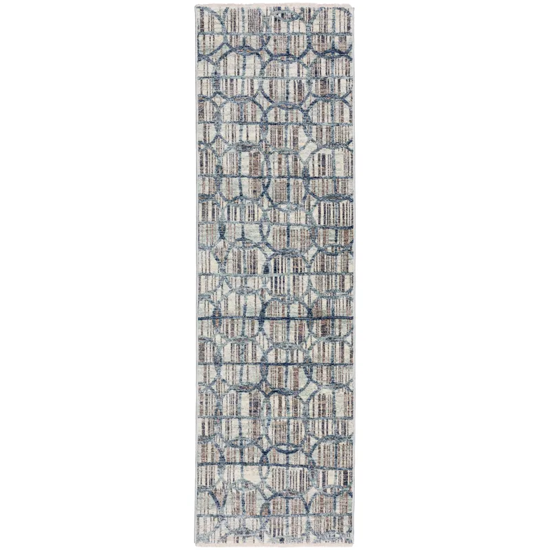 Neola Sky 2\'3\" x 7\'10\" Runner Rug