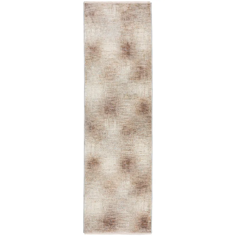 Neola Beige 2\'3\" x 7\'10\" Runner Rug