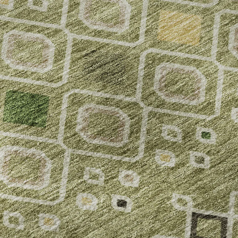 Machine Washable Indoor/Outdoor Neo Sage 2\'6\" x 3\'10\" Rug