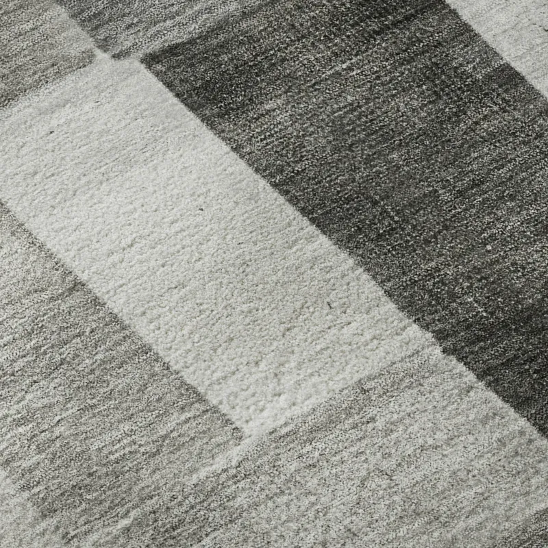 Machine Washable Indoor/Outdoor Neo Pewter 1\'8\" x 2\'6\" Rug