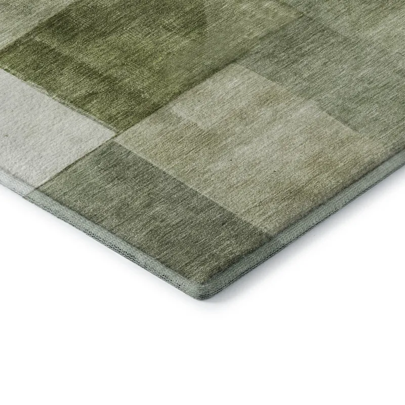 Machine Washable Indoor/Outdoor Neo Sage 2\'6\" x 3\'10\" Rug