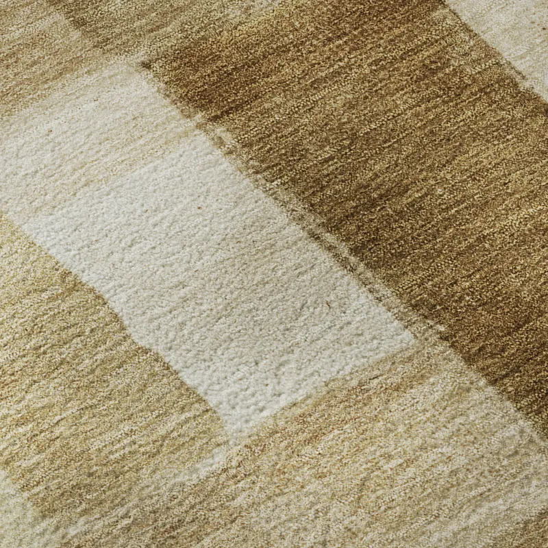 Machine Washable Indoor/Outdoor Neo Terracotta 10\' x 14\' Rug
