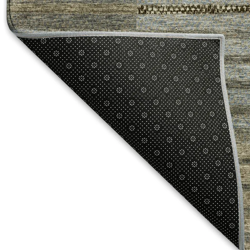 Machine Washable Indoor/Outdoor Neo Taupe 10\' x 14\' Rug