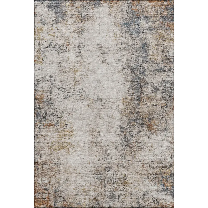 Machine Washable Indoor/Outdoor Neo Putty 9\' x 12\' Rug