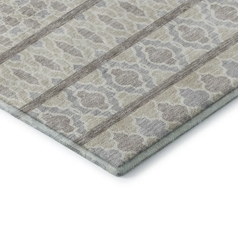 Machine Washable Indoor/Outdoor Neo Ivory 2\'6\" x 3\'10\" Rug