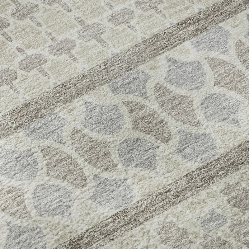 Machine Washable Indoor/Outdoor Neo Ivory 2\'6\" x 3\'10\" Rug
