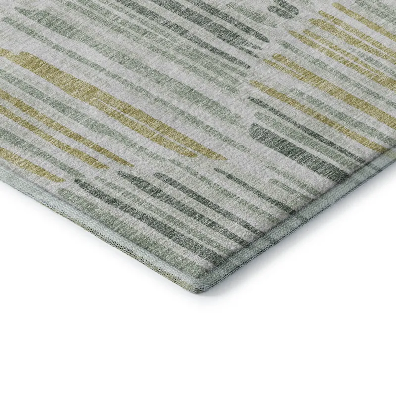 Machine Washable Indoor/Outdoor Neo Sage 9\' x 12\' Rug