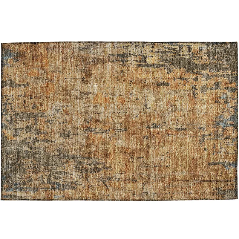 Indoor/Outdoor Nouveau Copper 1\'8\" x 2\'6\" Rug