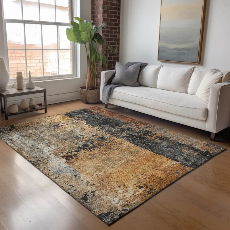 Indoor/Outdoor Nouveau Copper 8\' x 10\' Rug