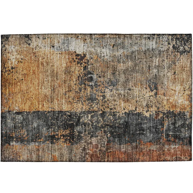 Indoor/Outdoor Nouveau Copper 1\'8\" x 2\'6\" Rug