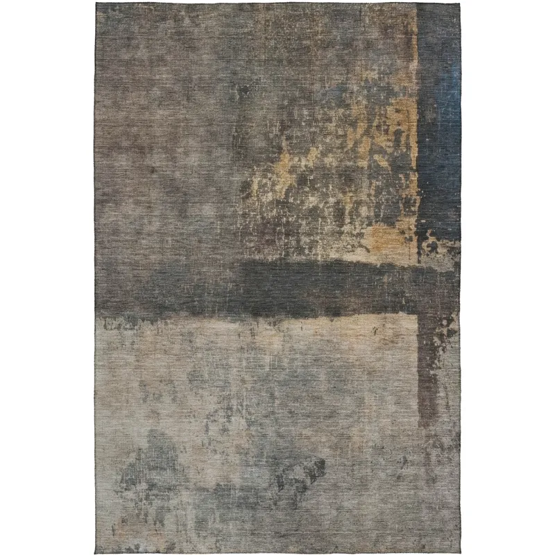 Indoor/Outdoor Nouveau Coffee 10\' x 14\' Rug