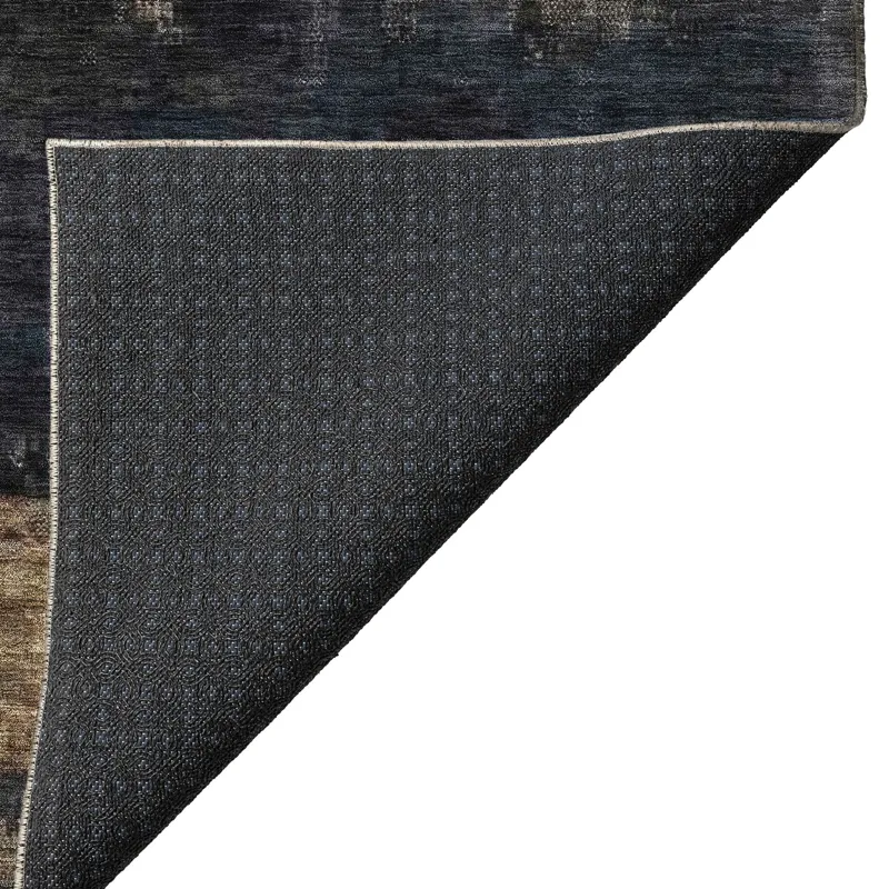 Indoor/Outdoor Nouveau Charcoal 2\'6\" x 3\'10\" Rug